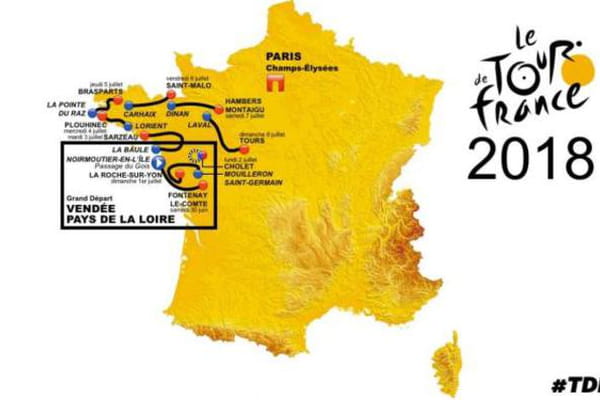 Des fuites sur le parcours du Tour 2018 ? - Tour de France ©Capture Twitter Des fuites sur le parcours du Tour 2018 ? - Tour de France ©Capture Twitter