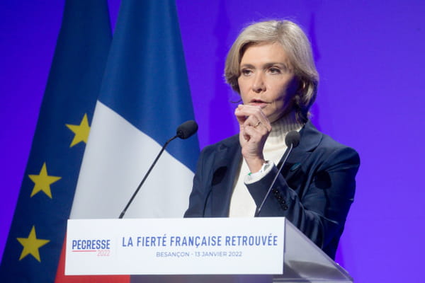 La "troisième voix" alliant France et Union européenne de Valérie Pécresse - Valérie Pécresse - Présidentielle 2022 ©TARDIVON JC/SIPA La "troisième voix" alliant France et Union européenne de Valérie Pécresse - Valérie Pécresse - Présidentielle 2022 ©TARDIVON JC/SIPA