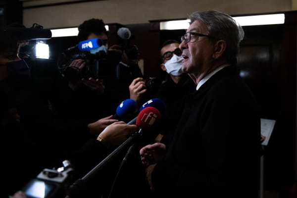 Thomas Portes, ex-porte-parole de Sandrine Rousseau, rejoint la campagne de Jean-Luc Mélenchon - Jean-Luc Mélenchon ©JEANNE ACCORSINI/SIPA Thomas Portes, ex-porte-parole de Sandrine Rousseau, rejoint la campagne de Jean-Luc Mélenchon - Jean-Luc Mélenchon ©JEANNE ACCORSINI/SIPA