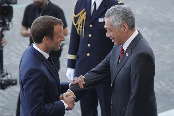 Singapour, partenaire clé de l'Armée de l'air française en Asie du Sud-Est - 14 juillet 2018 ©Francois Mori/AP/SIPA Singapour, partenaire clé de l'Armée de l'air française en Asie du Sud-Est - 14 juillet 2018 ©Francois Mori/AP/SIPA