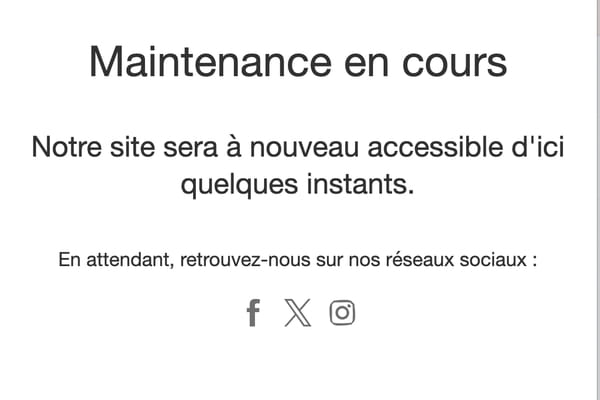 Les sites des pr&eacute;fectures r&eacute;tablis ? - Panne internet PHP &copy;Capture d'&eacute;cran site pr&eacute;fecture de la Loire